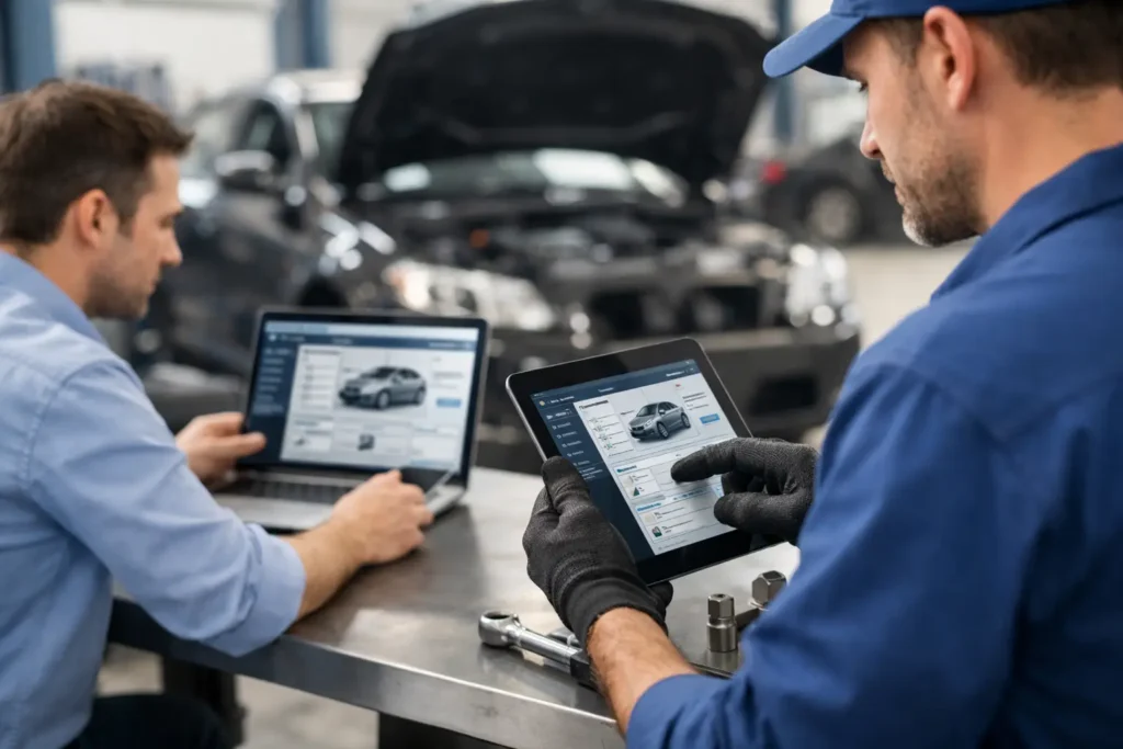Software para órdenes de servicio automotriz