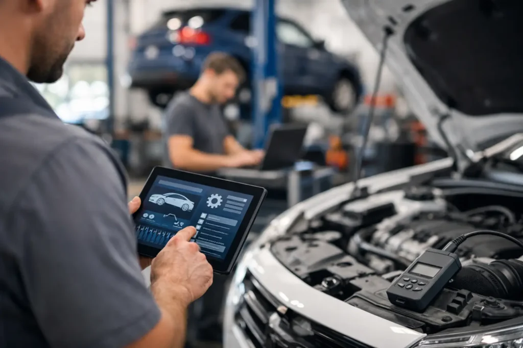 Digitalización automotriz para controlar tu taller