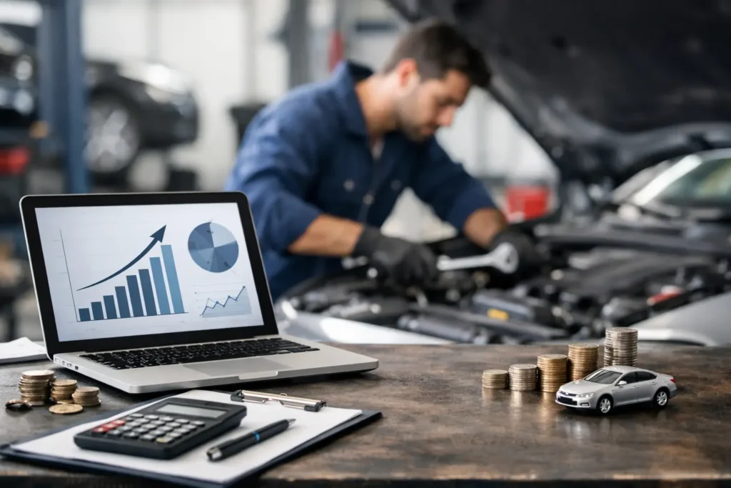 Indicadores clave de rentabilidad para taller
